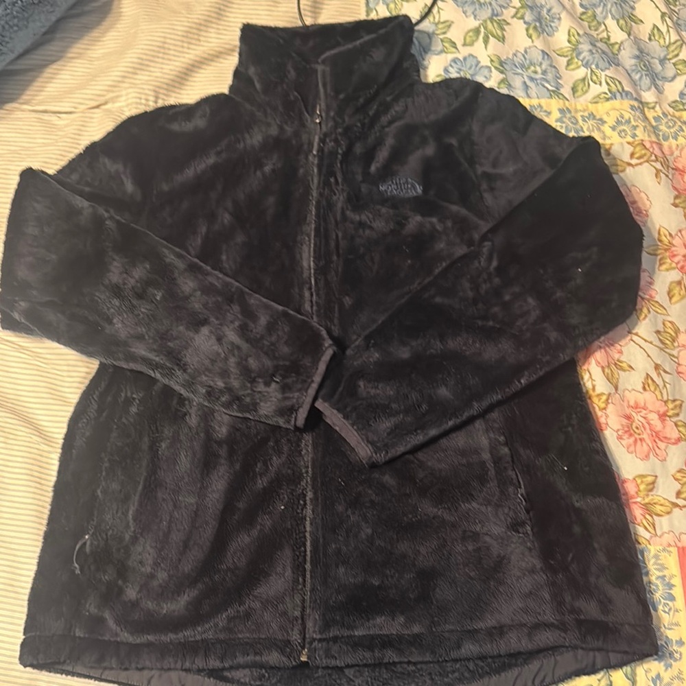 Northface Osito fleece. Navy. Like new. Super warm.